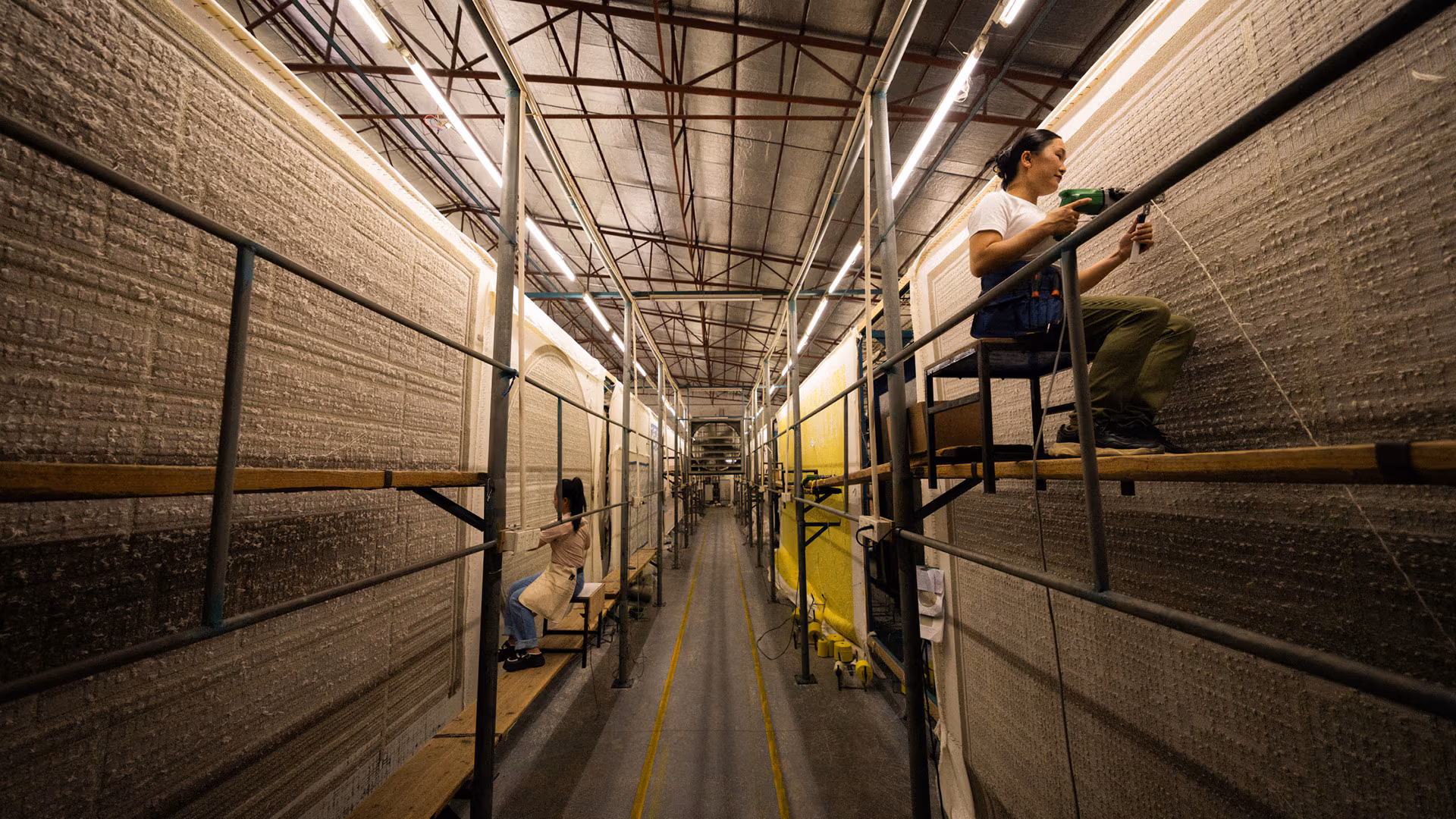 Custom Hand-Ax carpet detail